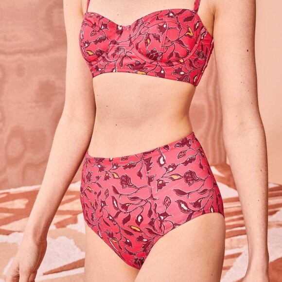 Ulla Johnson Zahara Bikini in Poppy Floral - Picture 1 of 8